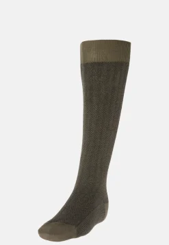 Herringbone pattern Socks in Organic Cotton|Boggi Milano Flash Sale
