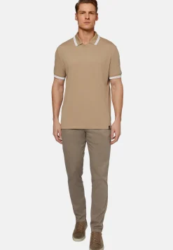 High-Performance Fabric Polo Shirt|Boggi Milano Cheap