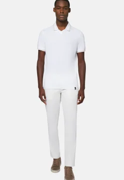 High-Performance Piqu&eacute; Polo Shirt|Boggi Milano Online