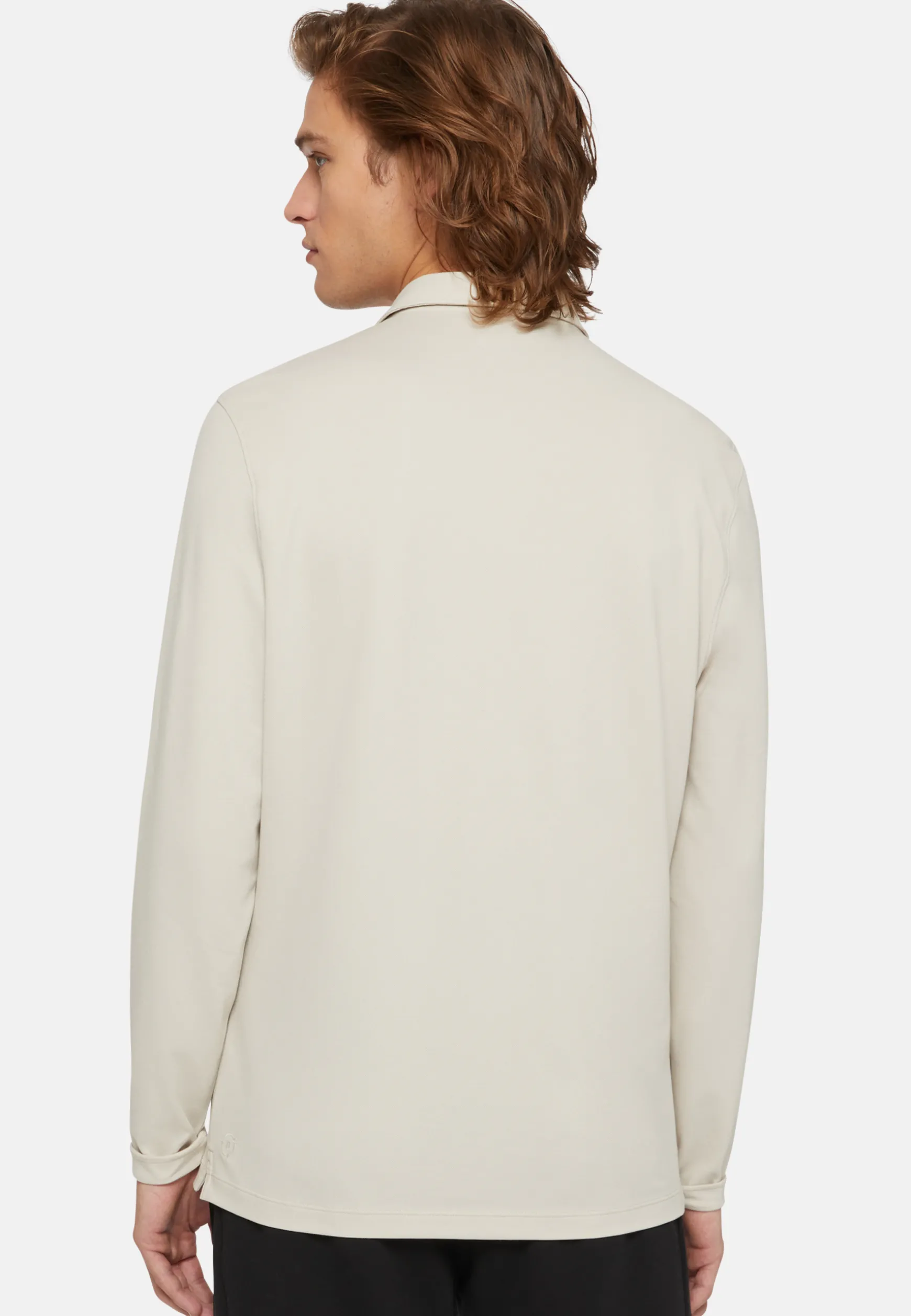 High-Performance Piqué Polo Shirt|Boggi Milano Discount