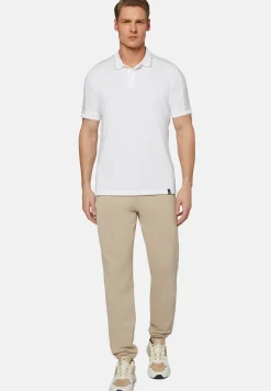 High-Performance Piqu&eacute; Polo Shirt|Boggi Milano Discount