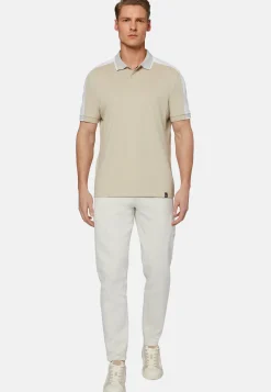 High-Performance Piqu&eacute; Polo Shirt|Boggi Milano Best