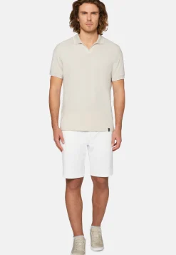 High-Performance Piqu&eacute; Polo Shirt|Boggi Milano Sale