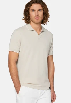 High-Performance Piqu&eacute; Polo Shirt|Boggi Milano Sale