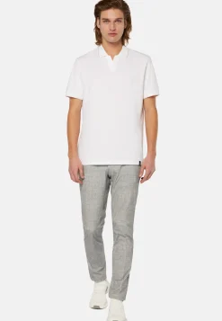 High-Performance Piqu&eacute; Polo Shirt|Boggi Milano Clearance