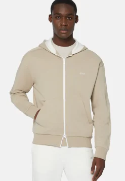 Hooded Sweatshirt in Organic Cotton Blend|Boggi Milano Best Sale