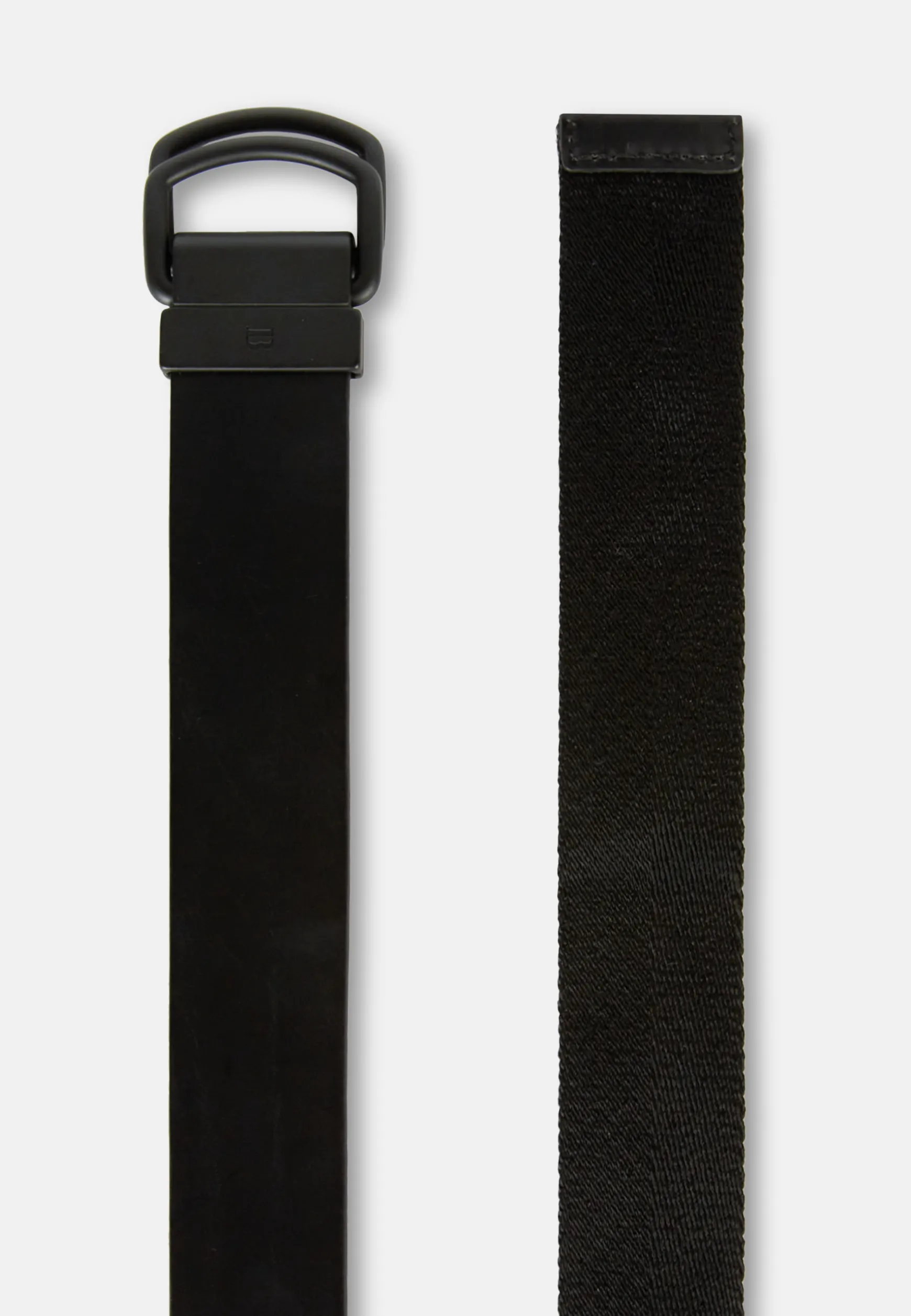 Leather Belt With Ribbon Trim|Boggi Milano Best