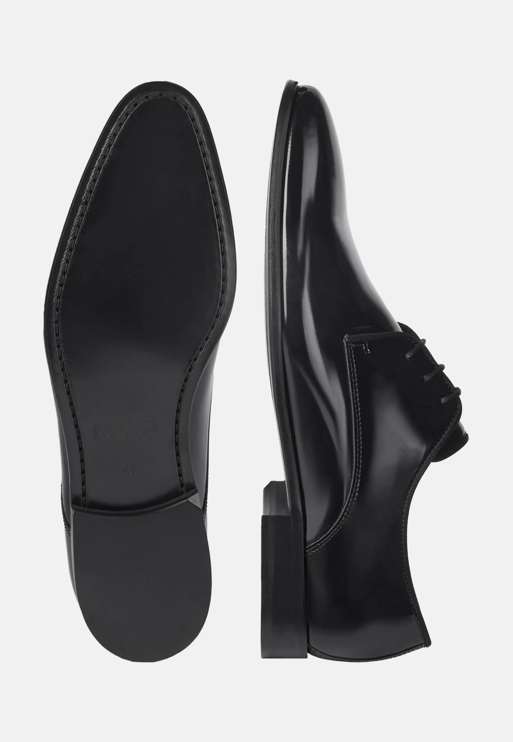 Leather Derby Shoes|Boggi Milano Store
