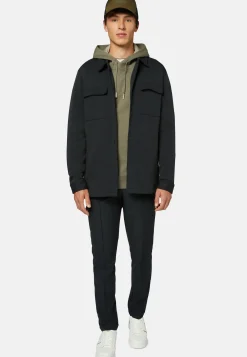 Link Shirt Jacket In a Sustainable Cotton Blend|Boggi Milano Flash Sale