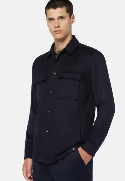 Link Shirt Jacket in Pure Cashmere|Boggi Milano Shop