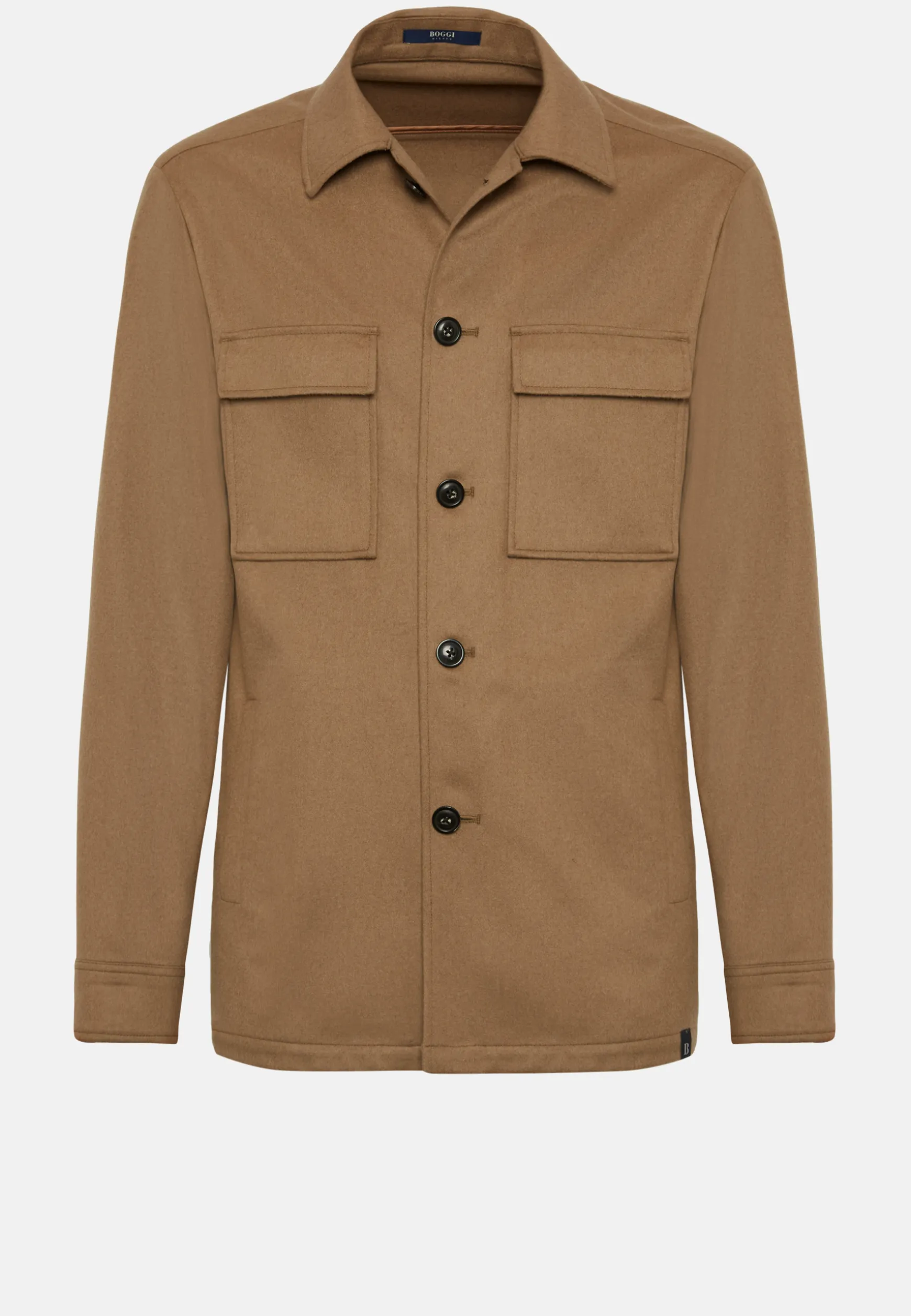 Link Shirt Jacket in Pure Cashmere|Boggi Milano Best