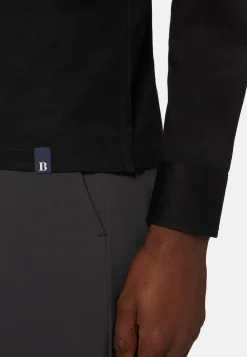 Long Sleeved Regular Fit Polo Shirt In Pima Cotton Jersey|Boggi Milano Cheap