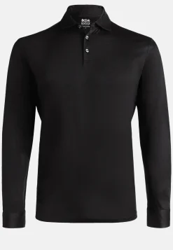 Long Sleeved Regular Fit Polo Shirt In Pima Cotton Jersey|Boggi Milano Cheap