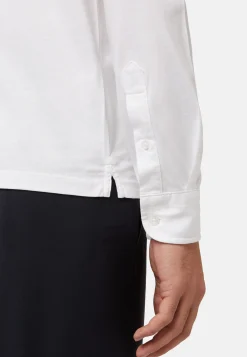 Long Sleeved Regular Fit Polo Shirt In Pima Cotton Jersey|Boggi Milano Cheap