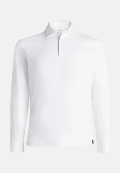 Long Sleeved Regular Fit Polo Shirt In Pima Cotton Jersey|Boggi Milano Cheap