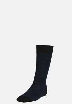 Micro Patterned Cotton Blend Socks|Boggi Milano Cheap