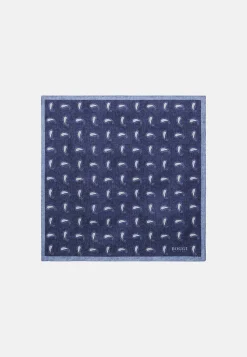 Micro Patterned Silk Pocket Square|Boggi Milano Store
