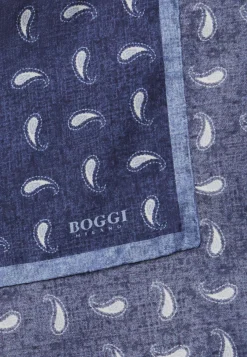 Micro Patterned Silk Pocket Square|Boggi Milano Store