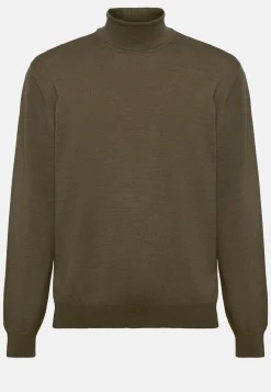 Merino Wool Polo Neck Jumper|Boggi Milano Online