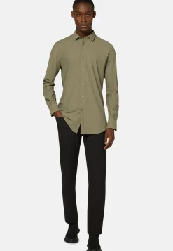 Shirt In Stretch Nylon Slim|Boggi Milano Best