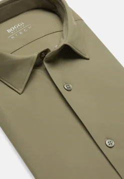 Shirt In Stretch Nylon Slim|Boggi Milano Best