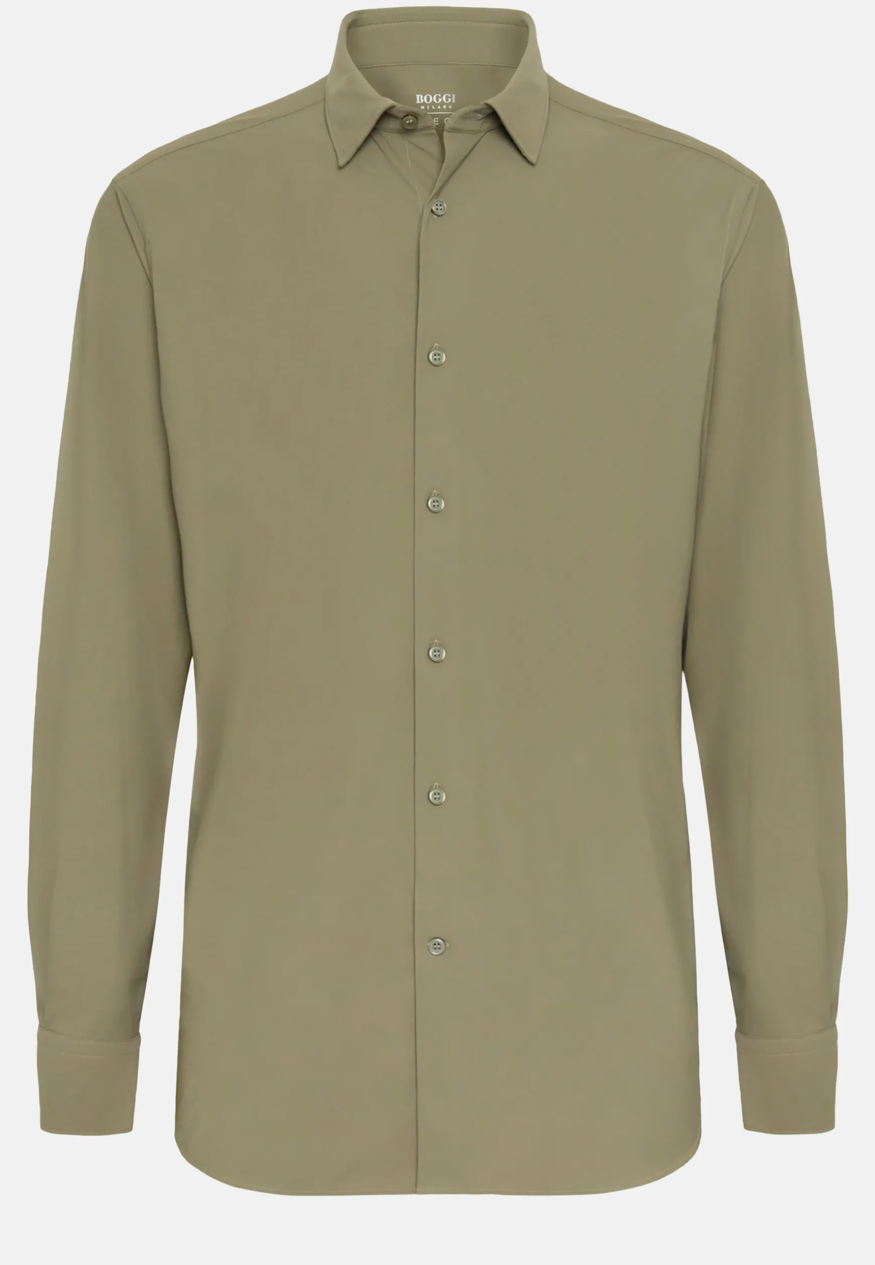 Shirt In Stretch Nylon Slim|Boggi Milano Best
