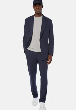 Double-Breasted Jacket in B Tech Nylon|Boggi Milano Shop