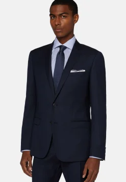 Micro Pattern Suit in Stretch Wool|Boggi Milano Flash Sale