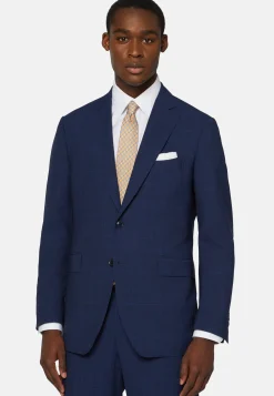 Prince of Wales Check Suit In Super 130 Wool|Boggi Milano Flash Sale