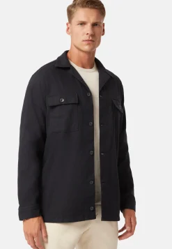 Wool Blend Overshirt|Boggi Milano Fashion