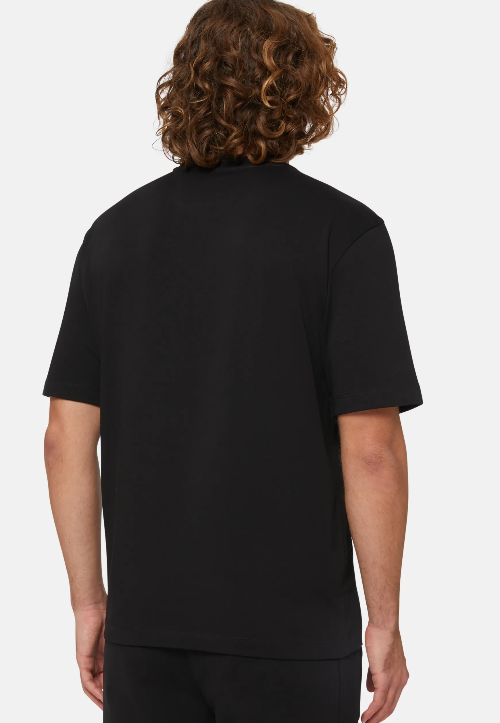 Organic Cotton Blend T-Shirt|Boggi Milano Sale