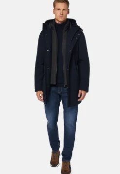 Padded Wool Blend Parka|Boggi Milano Best