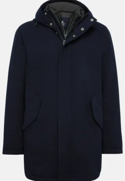 Padded Wool Blend Parka|Boggi Milano Best