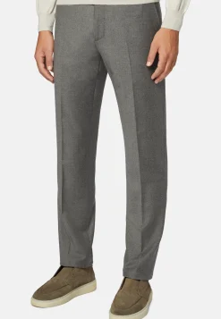 Pants in Stretch Flannel|Boggi Milano Flash Sale