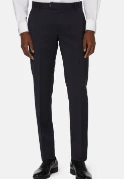 Pants in Stretch Knitted Wool|Boggi Milano Store