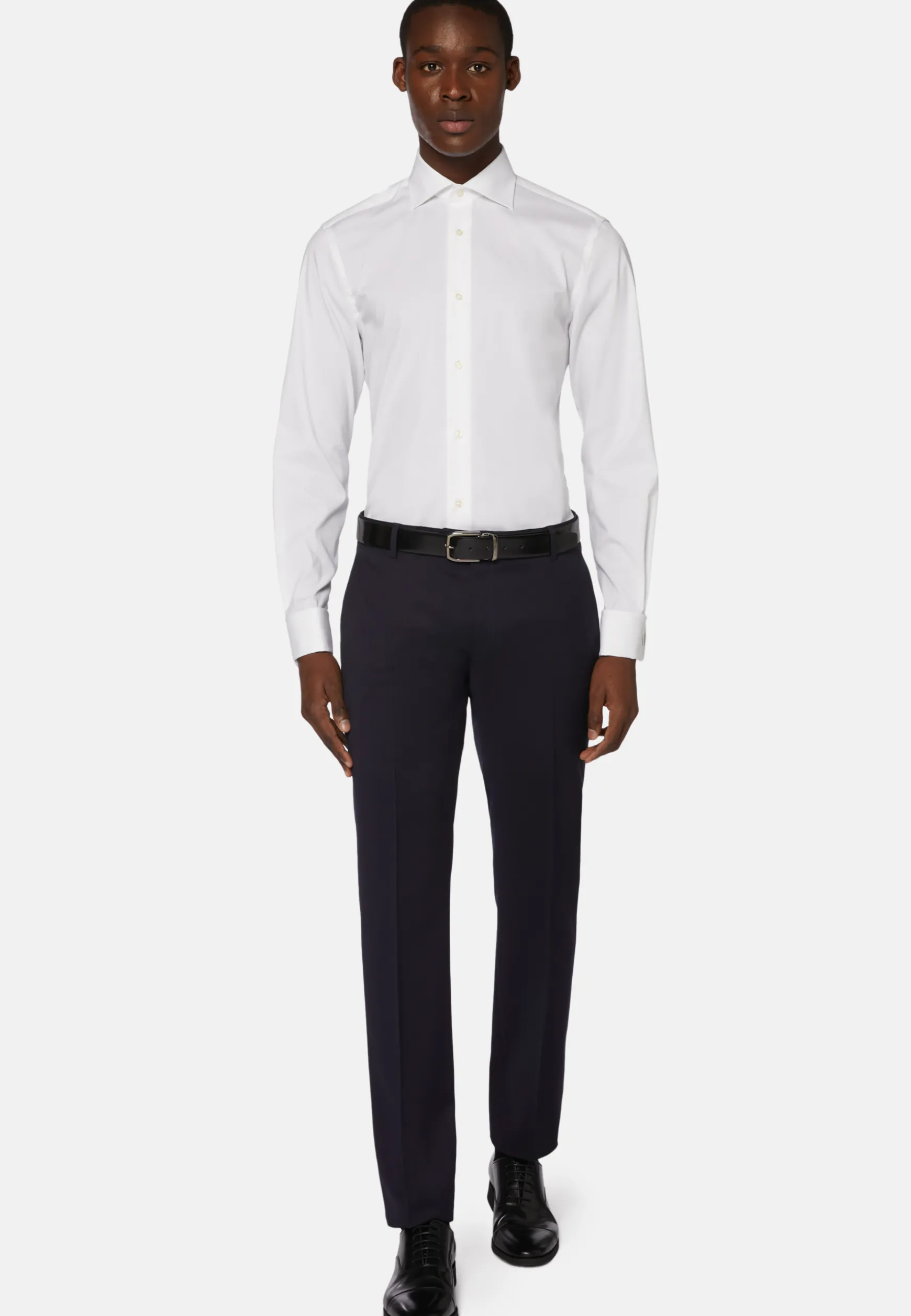 Pants in Stretch Knitted Wool|Boggi Milano Store