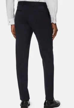 Pants in Stretch Knitted Wool|Boggi Milano Store