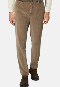 Pants in Stretch Velvet|Boggi Milano Clearance