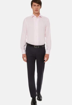 Cotton Dobby Shirt Regular Fit|Boggi Milano Best Sale