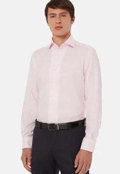 Cotton Dobby Shirt Regular Fit|Boggi Milano Best Sale