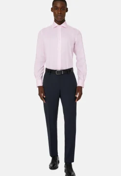 Cotton Twill Shirt Regular Fit|Boggi Milano Fashion
