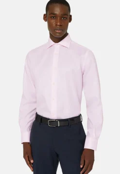 Cotton Twill Shirt Regular Fit|Boggi Milano Fashion