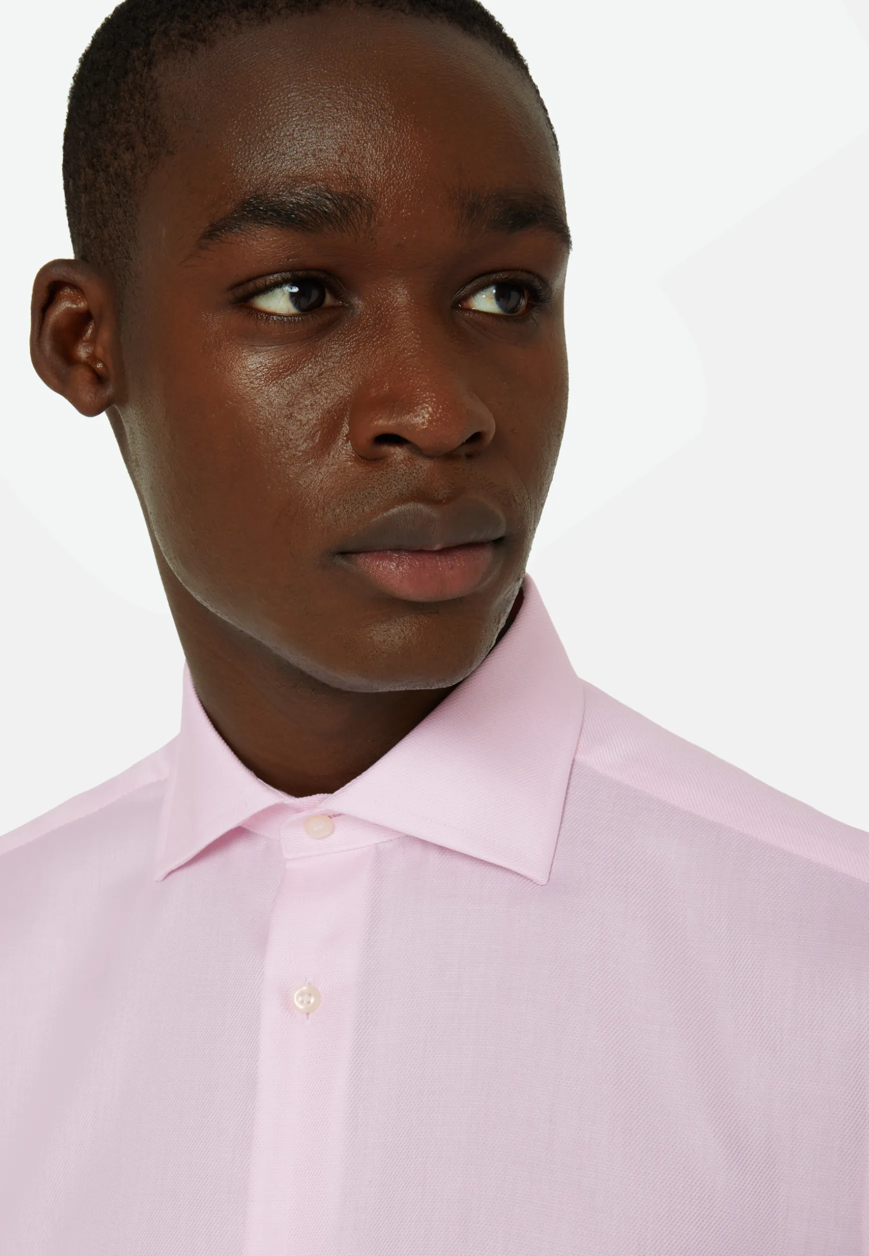 Cotton Twill Shirt Regular Fit|Boggi Milano Fashion
