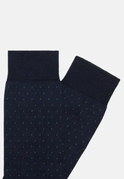 Pinpoint Cotton Blend Socks|Boggi Milano Sale