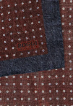 Polka Dot Pocket square in Wool|Boggi Milano Shop