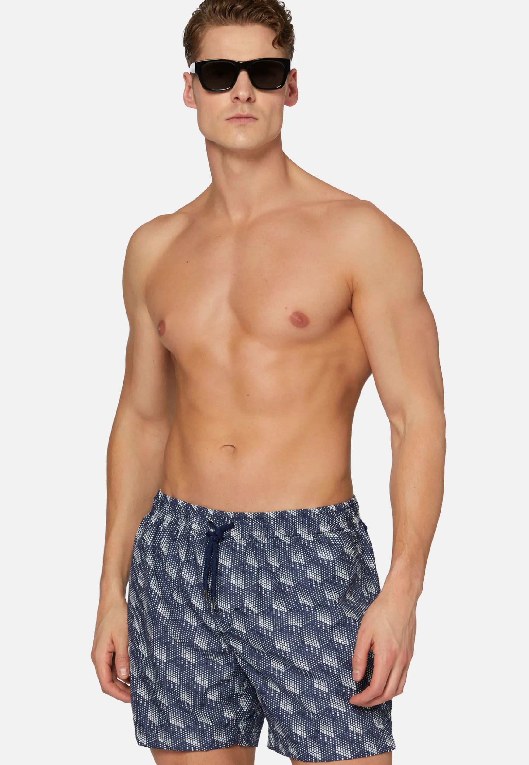 Polka Dot Print Swimsuit|Boggi Milano Cheap
