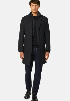 Recycled Wool Membrane Padded Coat|Boggi Milano Clearance