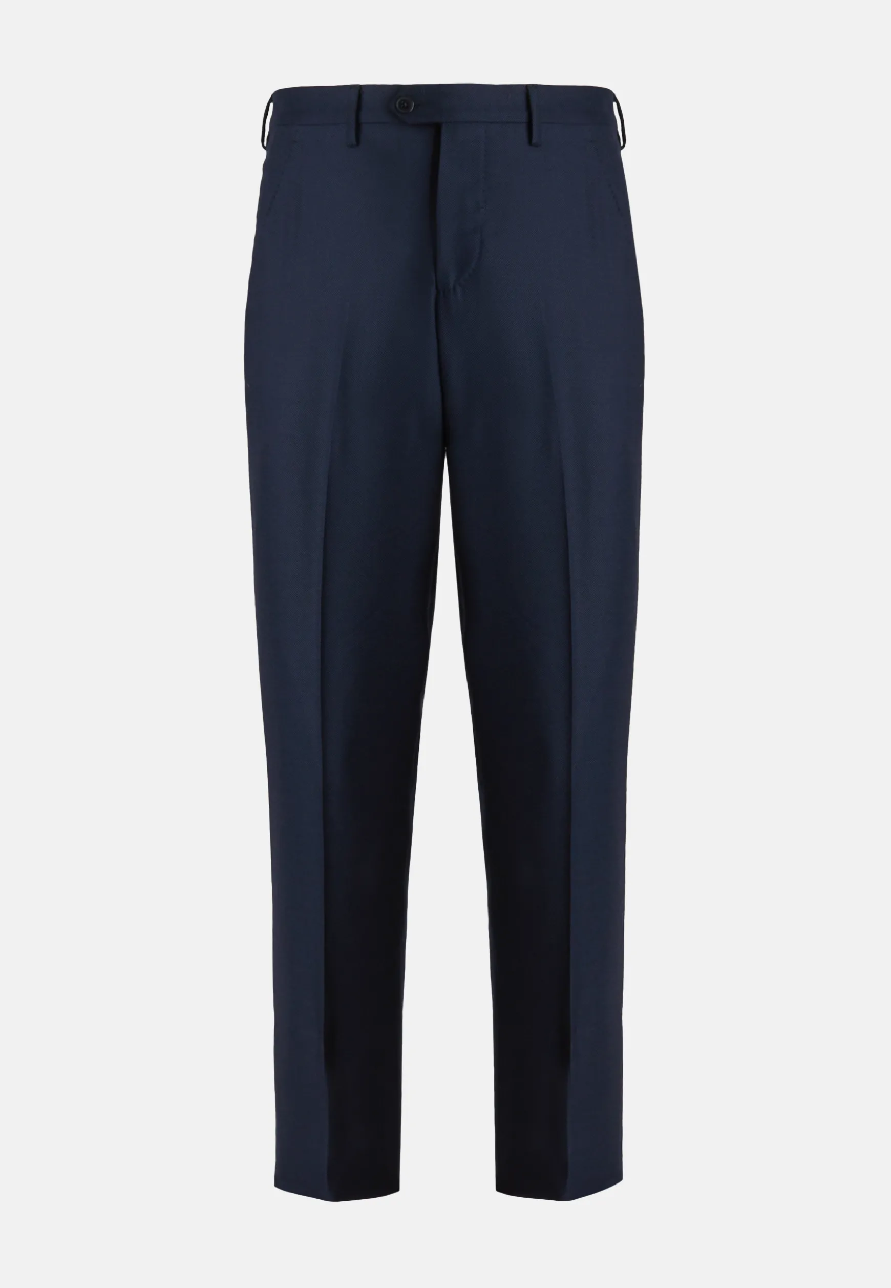 Regular Fit Birdseye Wool Pants|Boggi Milano Cheap