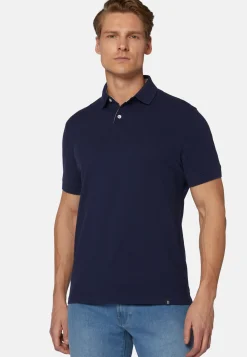 Regular Fit Cotton Pique Polo Shirt|Boggi Milano Clearance