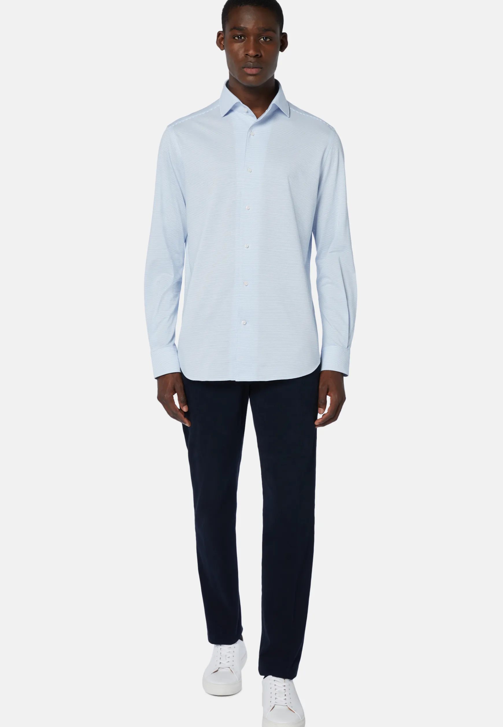 Regular Fit Japanese Jersey Polo Shirt|Boggi Milano Outlet